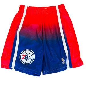 Mitchell & Ness Philadelphia 76ers Hardwood Classics Swingman Shorts Gradient M